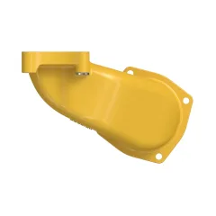 Caterpillar Exhaust Manifold — vista en tres cuartos