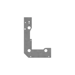 Caterpillar 3.2mm Thick Mounting Bracket — Dreiviertelansicht