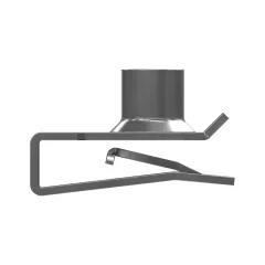 Caterpillar Self Locking Spring Clip Nut — three-quarter view
