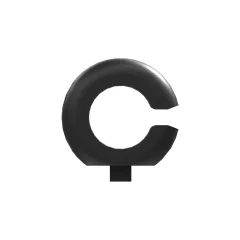 Caterpillar 12mm İç Çapı Dual Flange Grommet — açılı görünüm