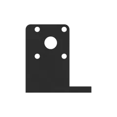 Caterpillar Guide Bracket — açılı görünüm