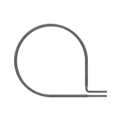 Caterpillar Tek Tube Half Clip With 88.90mm İç Sayfa — açılı görünüm
