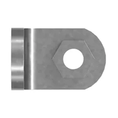 Caterpillar 6mm Thick Formed Angle — vista en tres cuartos