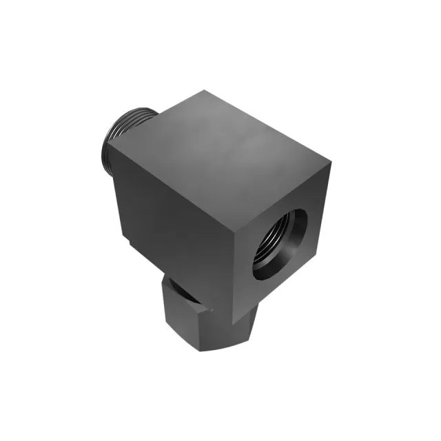 11/16"-16 x 9/16"-18 Tee Adapter