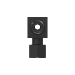 Caterpillar 11/16"-16 x 9/16"-18 Tee Adapter — three-quarter view