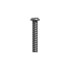 Caterpillar 3/8"-16 x 2 1/4" Rounded Pan Head Internal Hex Screw — three-quarter view
