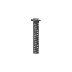 Caterpillar 3/8"-16 x 2 1/4" Rounded Pan Head Internal Hex Screw — three-quarter view