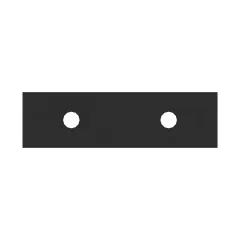 Caterpillar 20mm Thick Weld Plate — vista en tres cuartos