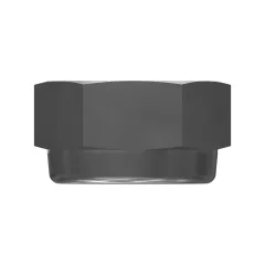 Caterpillar M6 x 1mm Hex Lock Nut — three-quarter view