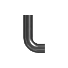 Caterpillar 76.2mm ID Radiator Hose — açılı görünüm