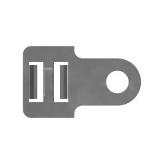 Caterpillar 35mm Wide Wiring Clip — açılı görünüm