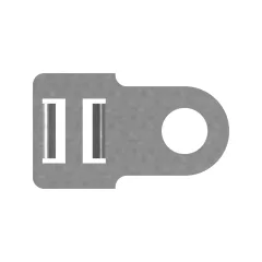 Caterpillar 1.5mm Thick Ladder Clip — açılı görünüm