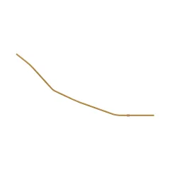 Caterpillar Motor Oil Level Gauge Guide Tube Assembly — açılı görünüm