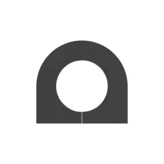 Caterpillar 10mmKan Double Flange Grommet — açılı görünüm