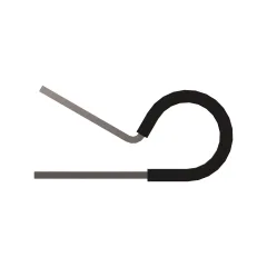 Caterpillar 9.52mm Minimum Tek Tube Steel Loop Clip Clip — açılı görünüm
