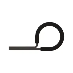Caterpillar 15.88mm İç Sayfa Single Tube Clip — açılı görünüm