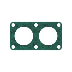 Caterpillar 0.8mm Thick Temperature Regulator CARCASA JUNTA — vista en tres cuartos