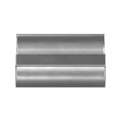 Caterpillar 27.20mm Diamètre intérieur Double tube demi-clip — vue de trois quarts