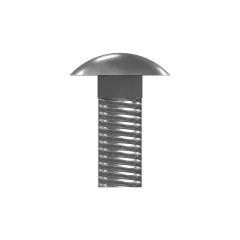 Caterpillar M8-1.25 x 20mm Carriage Perno — vista en tres cuartos