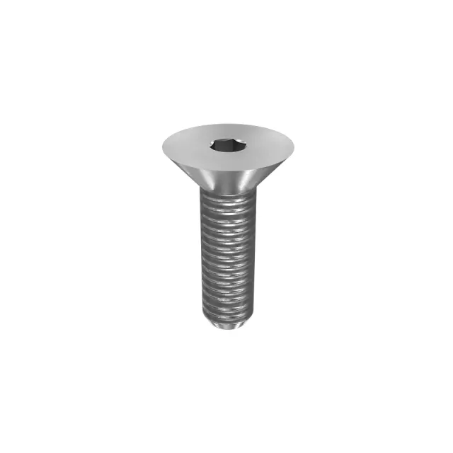No. 6 (.138)"-32 x 1/2" Countersunk Flat Head Internal Hex Vida