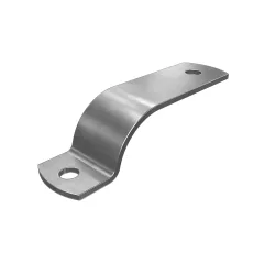 Caterpillar Single Tube Multiple Hole Steel Half Clamp
