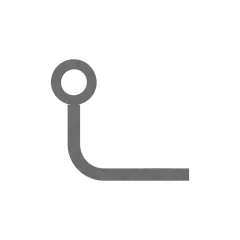 Caterpillar 4mm Kalınlık Motoru Air Clean Support Bracket — açılı görünüm