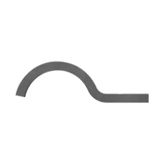 Caterpillar 60.00mm İç Sayfa Half Single Clip — açılı görünüm