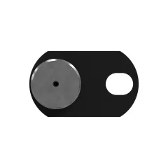 Caterpillar Bucket Control Pin — vista en tres cuartos