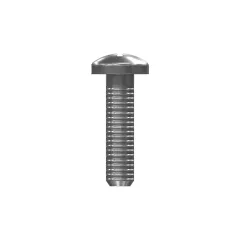 Caterpillar Nein. 8 (.164)"-32 x 5/8" abgerundete Pan Head Cross Slot Screw — Dreiviertelansicht
