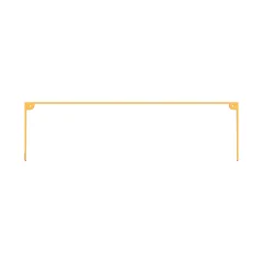 Caterpillar Bezel Support Panel — açılı görünüm