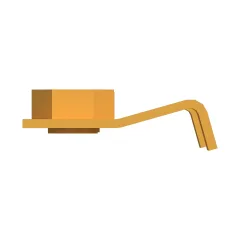 Caterpillar Instrument Panel Mounting Plate — açılı görünüm