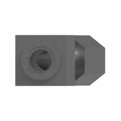 Caterpillar 41.28mm Hexagonal Akışkanlar 45 Derece Elbow Adapt — açılı görünüm