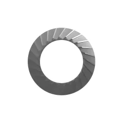 Caterpillar 1.4mm Thick Disc Lock Rondelle — vue de trois quarts