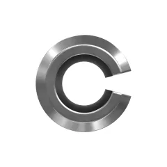 Caterpillar 44.45mm Long Steel Resorte Pin — vista en tres cuartos