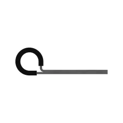 Caterpillar 11.11mm İç Sayfa Single Tube Clip — açılı görünüm