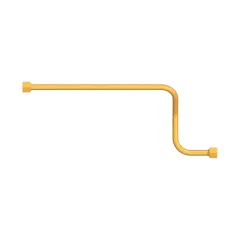 Caterpillar Motor Oil Filtre Hatları Tube Assembly — açılı görünüm