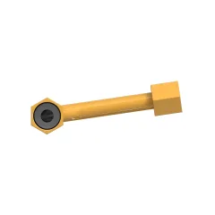 Caterpillar Motor Oil Filtre Hatları Tube Assembly — açılı görünüm