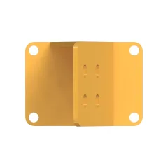 Caterpillar 6mm Kalınlık Motoru Petrol Hatları Bracket — açılı görünüm