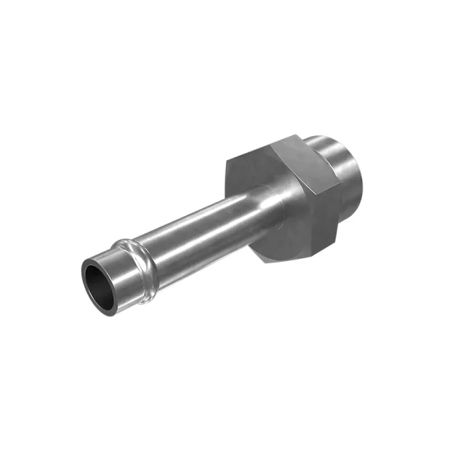 3/4-16 X 9.5 Adaptador de cabeza de hexón recto