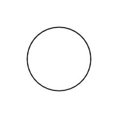 Caterpillar 298.56mm Outer Diameter Seal Ring — three-quarter view