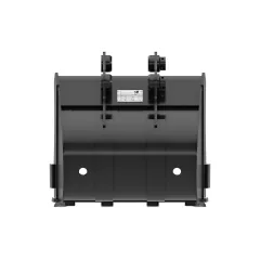 Caterpillar 600 mm (24 in), 91 L (3.2 ft3), PASADOR On, PERNO-On Teeth — vista en tres cuartos