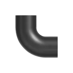 Caterpillar 76.2mm İç Çapı Elbow — açılı görünüm
