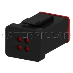 Caterpillar PLUG CONNECTOR — vista de três quartos
