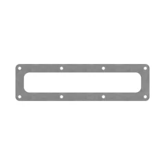 Caterpillar 0.8mm Thick Elbow Gasket — three-quarter view