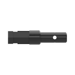 Caterpillar Hex To Round Adapter — three-quarter view