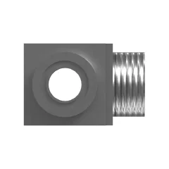 Caterpillar 1-7/16"-12 x 1-3/16"-12 Union Tee Adapt — açılı görünüm