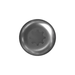 Caterpillar No. 8 (.164)"-32 x 5/16" Rounded Pan Head Hexalobular — açılı görünüm