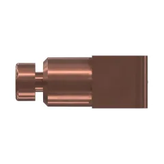 Caterpillar 1/8" X 3/8" Thread Orifice Adaptör — açılı görünüm