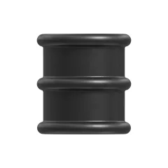Caterpillar 24.13mm Dış Segmente Hazırlanmamış Plug — açılı görünüm