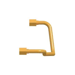 Caterpillar Tubo de alimentação de combustível único de dobra múltipla 9.52mm — vista de três quartos